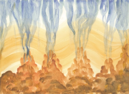 Stalactites and Stalagmites by artist Rubina Anjum